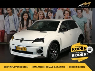 Hoofdafbeelding Renault 5 Renault 5 comfort range techno 52 kWh *Vraag naar beschikbaarheid!* - Stoel en stuurverwarming - Allseasons - Draadloze telefoonlader