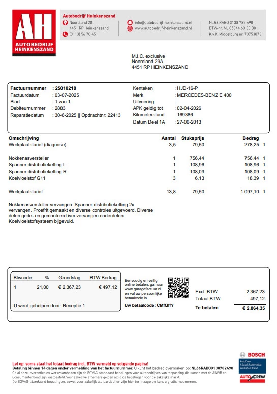 Hoofdafbeelding Mercedes-Benz E-Klasse