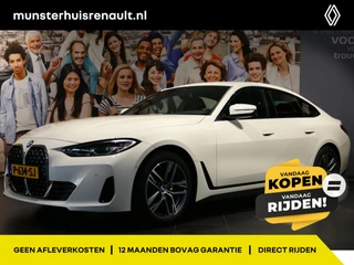 BMW 4 Serie Gran Coupé 420i High Executive * VANDAAG KOPEN = VANDAAG RIJDEN* 18"LMV, M-Pakket, Camera, Leder, Verwarmde voorstoelen, afneembare trekhaak