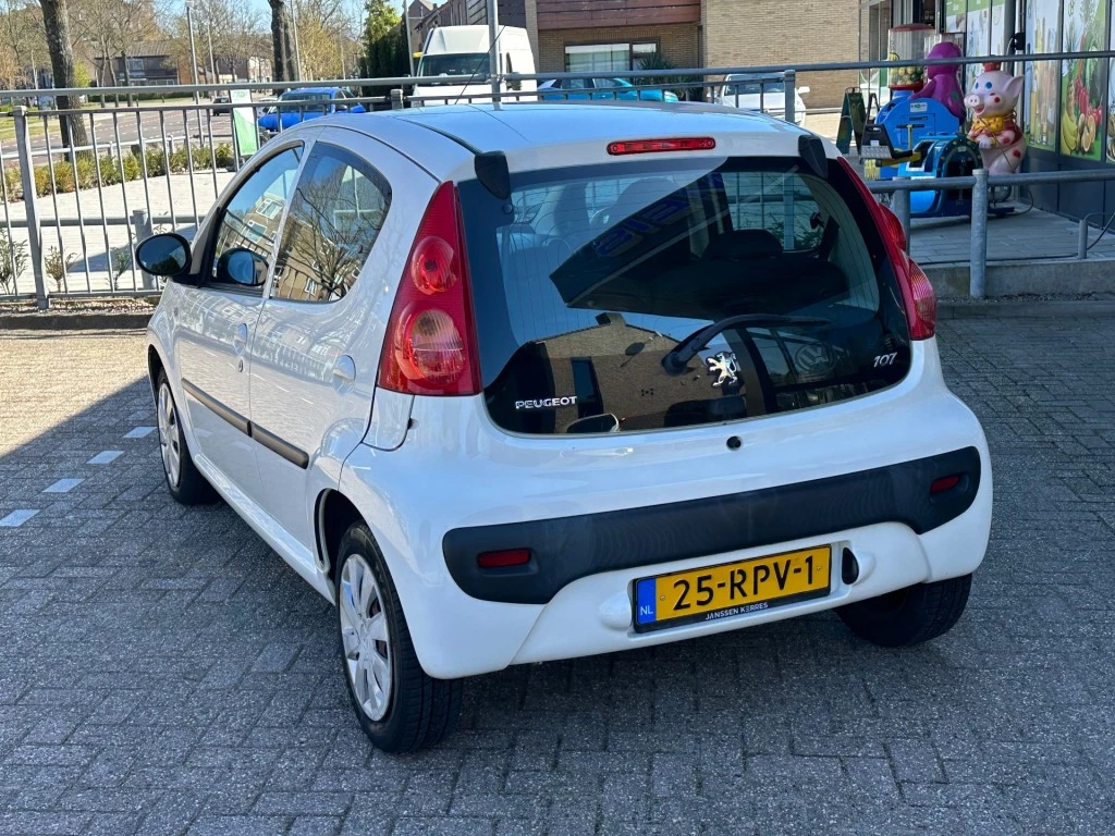 Hoofdafbeelding Peugeot 107
