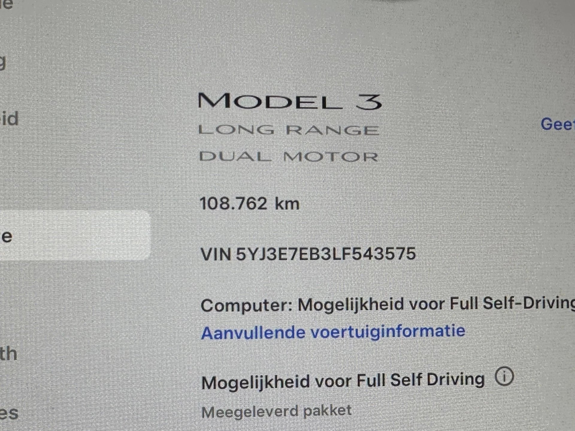 Hoofdafbeelding Tesla Model 3