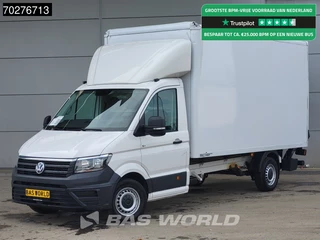 Volkswagen Crafter 177pk Automaat Laadklep Bakwagen Airco Camera Meubelbak Koffer Airco Cruise control