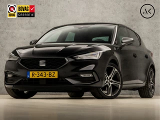 SEAT Leon 1.0 TSI FR Intense Sport Automaat (APPLE CARPLAY, GROOT NAVI, CAMERA, TREKHAAK WEGKLAPBAAR, GETINT GLAS, SPORTSTOELEN, ADAPTIVE CRUISE, SFEERVERLICHTING, NIEUWSTAAT)