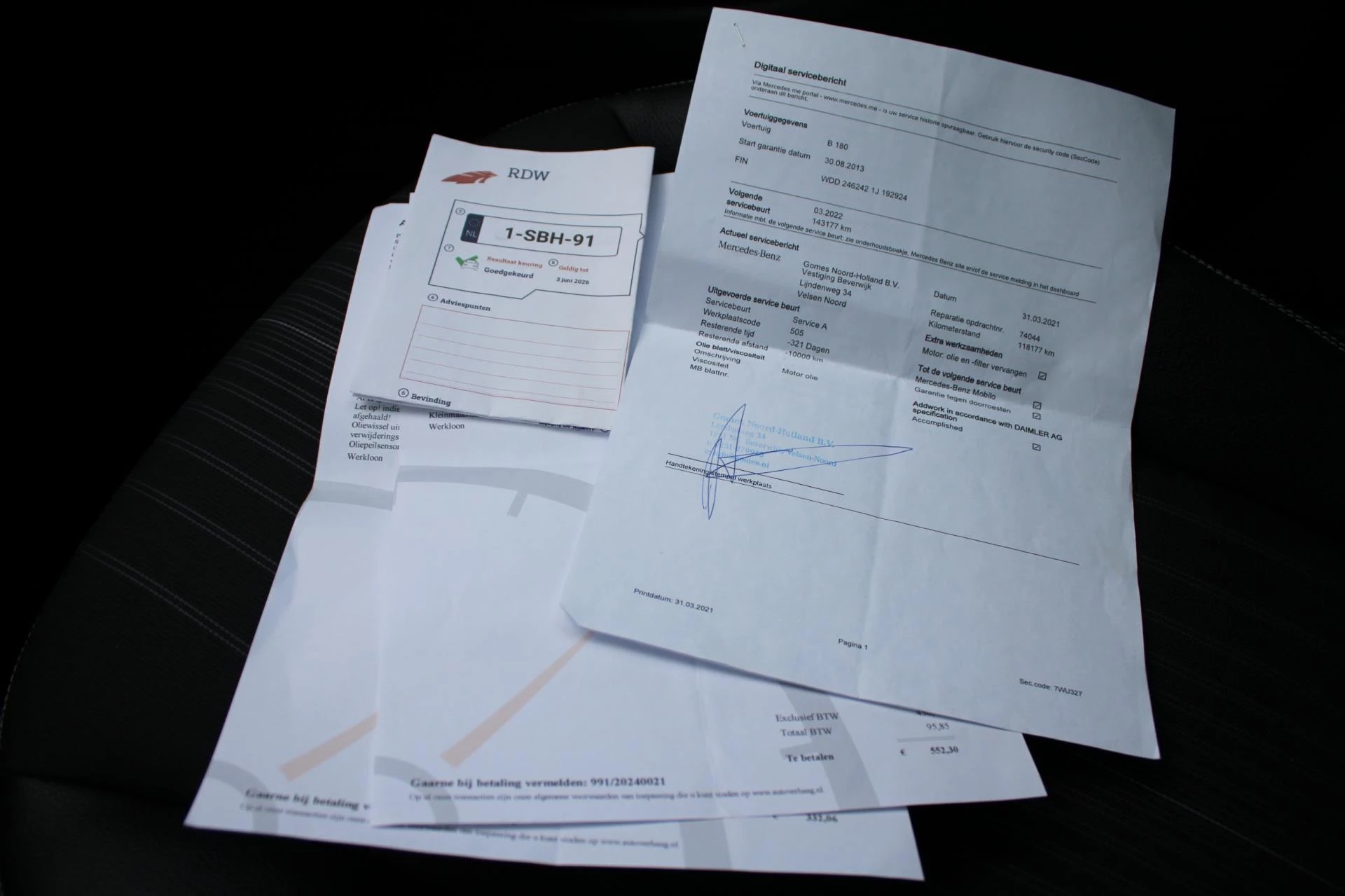 Hoofdafbeelding Mercedes-Benz B-Klasse