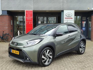 Toyota Aygo X PREMIUM AUTOMAAT STOELVERW KEYLESS PARK-SENSOREN NAVI LED 18'' LM-VELGEN CLIMA AD-CRUISE CAMERA APPLE/ANDROID