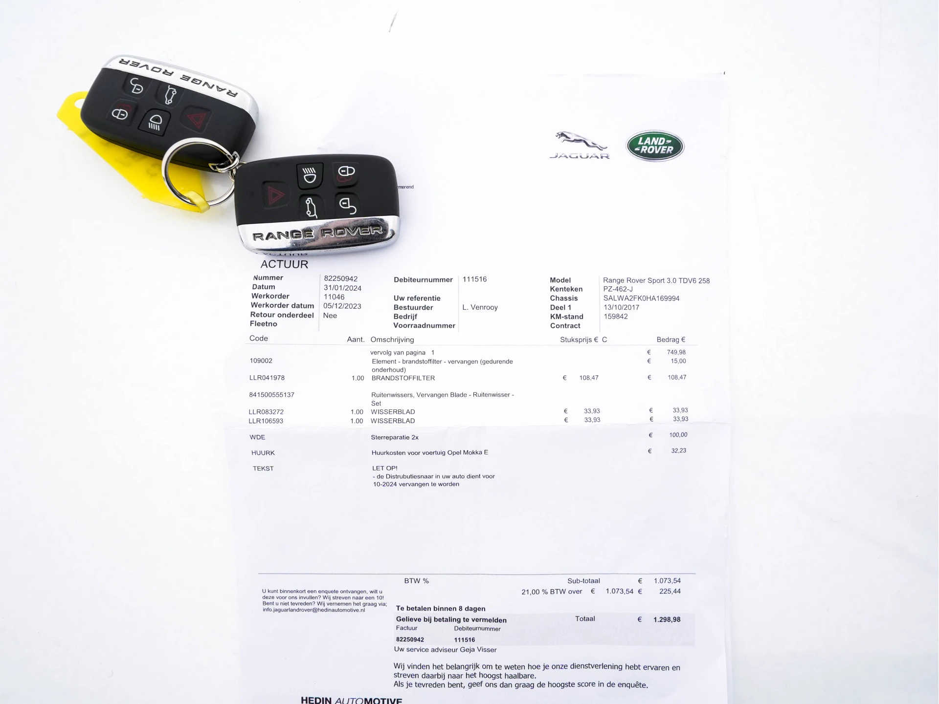 Hoofdafbeelding Land Rover Range Rover Sport