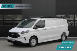 Ford Transit Custom 320 2.0 TDCI L2H1 Trend 136pk - Imperiaal - Betimmering - Carplay - Android - Camera - LED koplampen - Stoelverwarming - Rijklaar