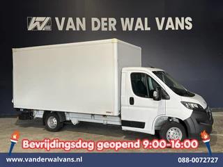 Peugeot Boxer 2.2 BlueHDi 141pk Bakwagen 436cm Lang Laadklep Euro6 Airco | Cruisecontrol | 1055kg laadvermogen Camera, Bijrijdersbank