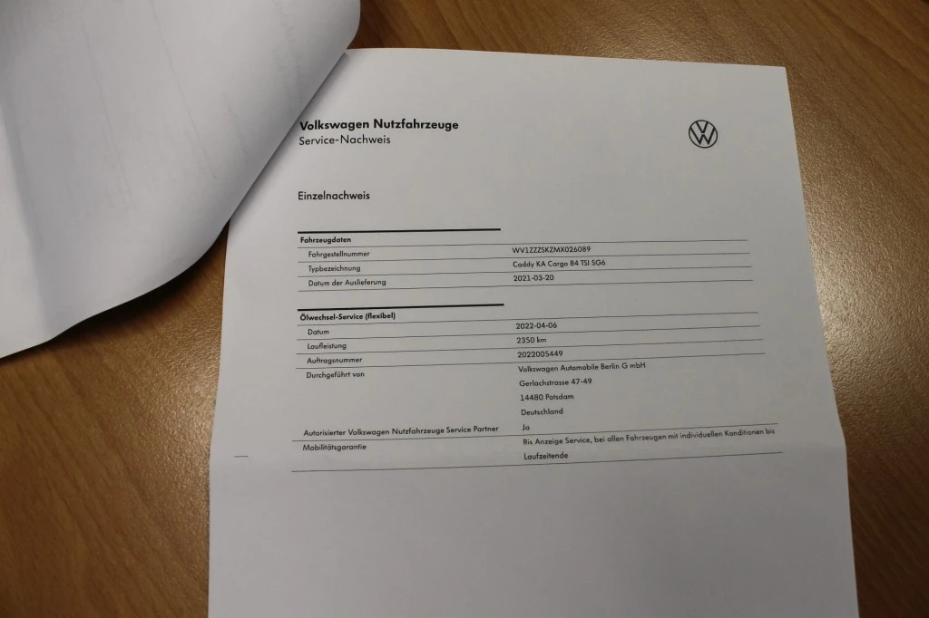 Hoofdafbeelding Volkswagen Caddy