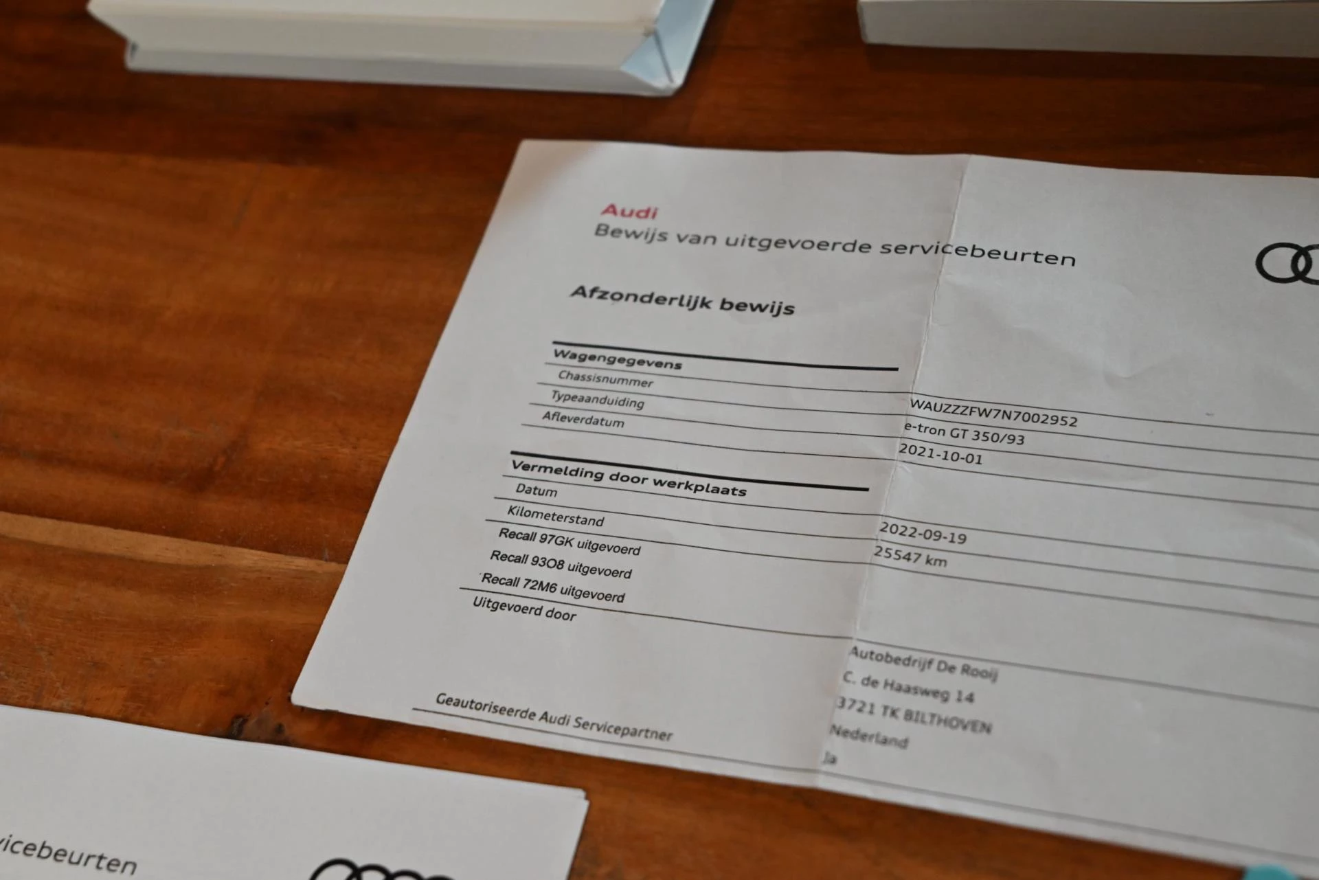 Hoofdafbeelding Audi e-tron GT