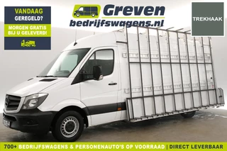 Mercedes-Benz Sprinter 316 CDI L4H2 Glasresteel Airco 3 Persoons Glaswagen Bluetooth Trekhaak