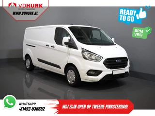 Ford Transit Custom 300 2.0 TDCI 130 pk L2 Trend BPM VRIJ! Ready2Go 2.8t Trekverm./ PDC/ Cruise/ Airco