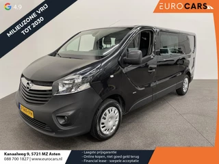 Opel Vivaro 1.6 CDTI L2H1 Dubbele Cabine Edition Dubbele Cabine Navi Airco Bluetooth Schuifdeur 6-Zits APK t/m 11-2026