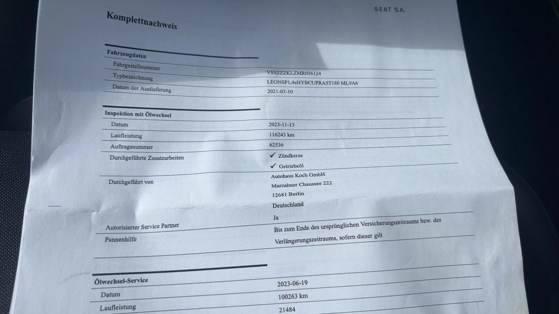 Hoofdafbeelding CUPRA Leon Sportstourer