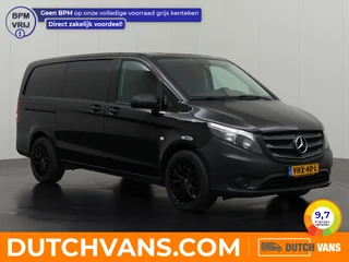 Mercedes-Benz Vito Lang Black Edition | Camera | Airco | 3-Persoons | Trekhaak