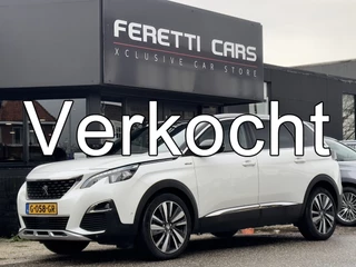 Peugeot 5008 1.6 AUT8 GT-LINE 181PK. 7 PERS DESIGNO-LEDER PANODAK NAVI CARPLAY LED LMV PDC