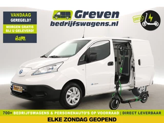 Nissan e-NV200 Business 40 kWh | GRATIS E-Step! | EMISSIEVRIJE ZONE | Elektrisch | 2xSchuifdeur Airco Camera Cruise Trekhaak Navi DAB+