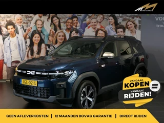 Hoofdafbeelding Dacia Bigster Dacia Bigster 1.8 Hybrid 155 Journey *NIEUW* - Occasion Lease vanaf €589 p/m - - Dodehoek - Sensor v+a - 360 camera - Stuur + voorruit + stoelverwarming