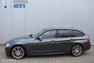 BMW 330i H6 Touring M-Sport Mineralgrau Clima Navi Camera 19" LMV Elek. trekhaak
