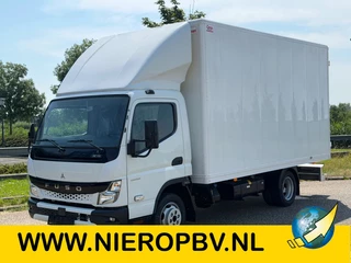 Hoofdafbeelding FUSO Canter FUSO Canter 3C15 Bakwagen Airco Trekhaak 3-Zits NIEUW BPM VRIJ 5X OP VOORRAAD
