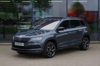 Škoda Karoq 1.5 TSI ACT 150 PK Automaat Sportline BNS, Trekhaak, Panoramadak, Camera, Adap. Cruise Control