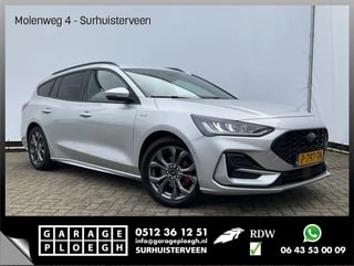 Hoofdafbeelding Ford Focus Ford Focus Wagon 1.0 Hybrid ST Line Style Stoel/Stuurverw. Trekhaak Navi/Cam/DAB EcoBoost