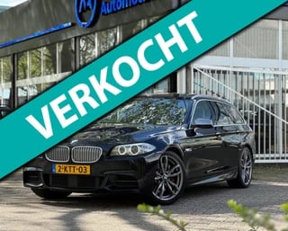 BMW 5-serie Touring M550xd|BOMVOL|PANO|SOFTCLOSE|ADPTVE|LANE ASSIST|ALCANTARA|M-PAKKET|STANDKACHEL|STOEL VENT/VERW|SCHERMEN|UNIEK