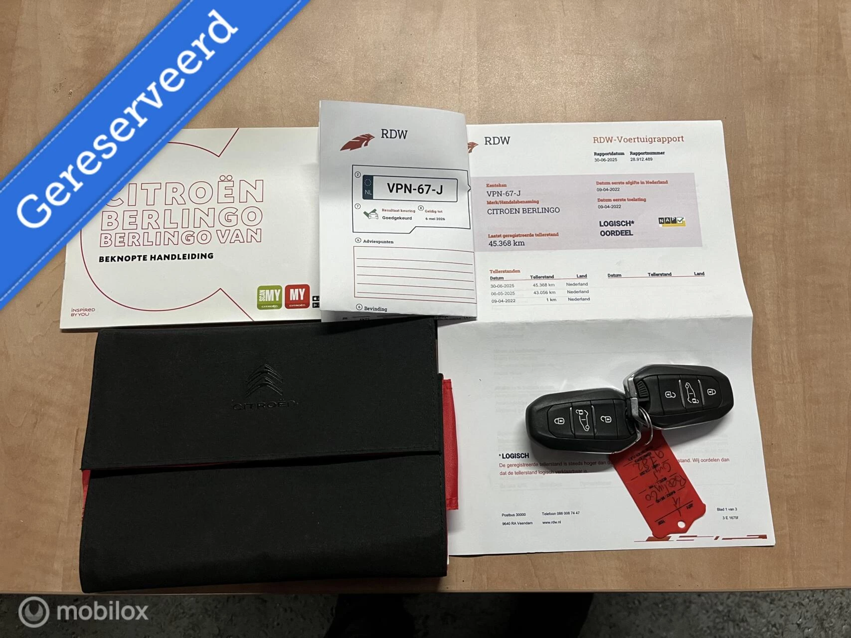 Hoofdafbeelding Citroën Berlingo