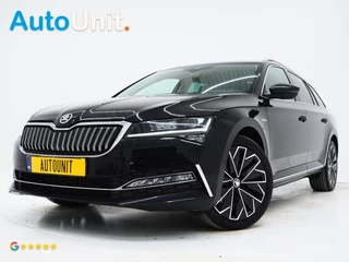 Škoda Superb Combi 1.4 TSI iV Laurin & Klement | Leder | Trekhaak | Canton | Adaptive Cruise | Keyless | Sfeerlicht | Memory | Carplay