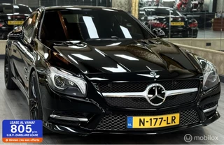 Mercedes SL 550 AMG S63 Cabriolet met glazendak