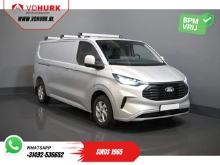 Ford Transit Custom 300 2.0 TDCI 136 pk L2 Limited BPM VRIJ/ Standkachel/ Stoelverw./ CarPlay/ Climate/ Camera/ PDC/ LMV/ Cruise