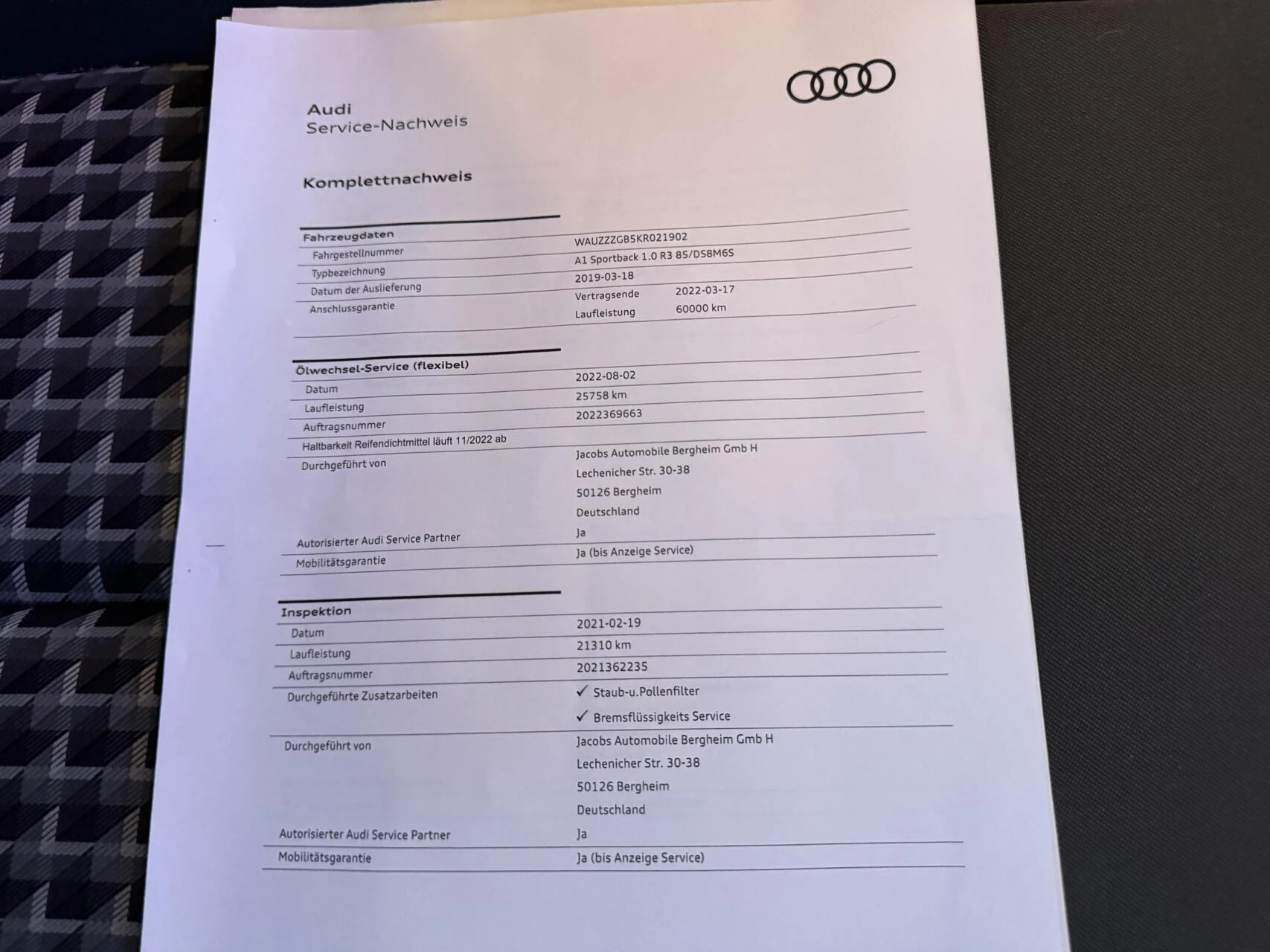 Hoofdafbeelding Audi A1 Sportback