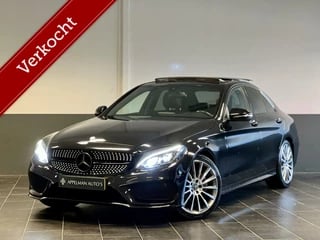 Mercedes C-klasse 180 Prestige AMG | Pano | Navi | Leder | Dealer Onderhouden |