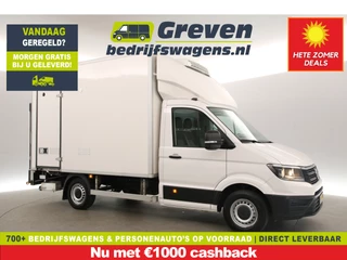 Volkswagen Crafter 35 2.0 TDI Bakwagen 141PK | NACHTKOELING 2 C° | DSG Automaat Koelwagen Laadklep Laadbak Zijdeur Koelauto Airco Cruise Navi 3 Persoons