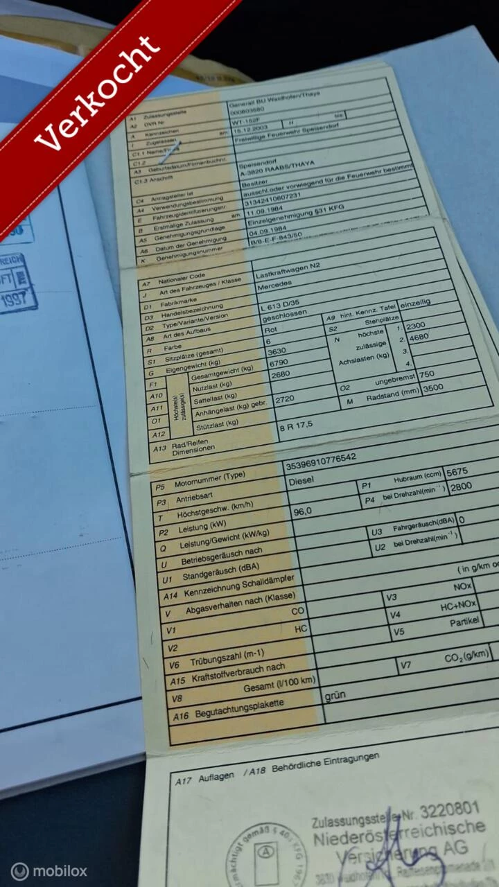 Hoofdafbeelding Mercedes-Benz 613