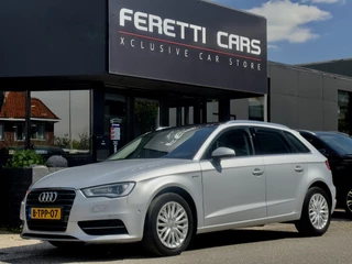 Hoofdafbeelding Audi A3 Audi A3 Sportback 1.4 TFSI e-TRON AUT7 PRO-LINE PLUS PANODAK LEDER NAVI PARK-ASSIST LED LMV PDC