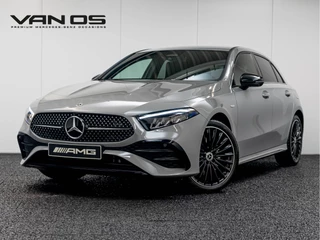 Mercedes-Benz A-Klasse 250 e AMG Line | Night | Alpine Grijs | Keyless-Go | Trekhaak | Verwarmd stuurwiel