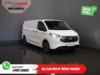 Ford E-Transit Custom 320 L2 Trend 65 kWh 330km WLTP LED/ Standkachel/ Snellader/ 2.3t Trekverm./ Stuurverw./ Stoelverw./ Carplay/ Climate/ PDC/ Cruise