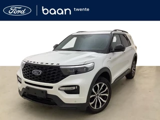 Hoofdafbeelding Ford Explorer Ford Explorer 3.0 V6 EcoBoost PHEV ST-Line | Trekhaak | Pano dak | Garantie t/m 07-2028 |Stoelventilatie | Full Option | Parelmoer wit |