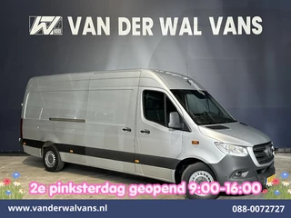 Mercedes-Benz Sprinter 316 CDI 164pk L3H2 Euro6 Airco | Camera | Navigatie | Apple Carplay | Cruisecontrol | Stoelverwarming Android Auto, Chauffeursstoel, Parkeersensoren, Bijrijdersbank