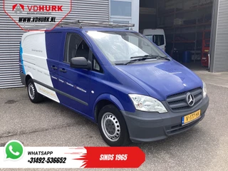 Mercedes-Benz Vito 116 CDI L2 EXPORT ONLY Carplay/ Imperiaal/ Airco/ Trekhaak