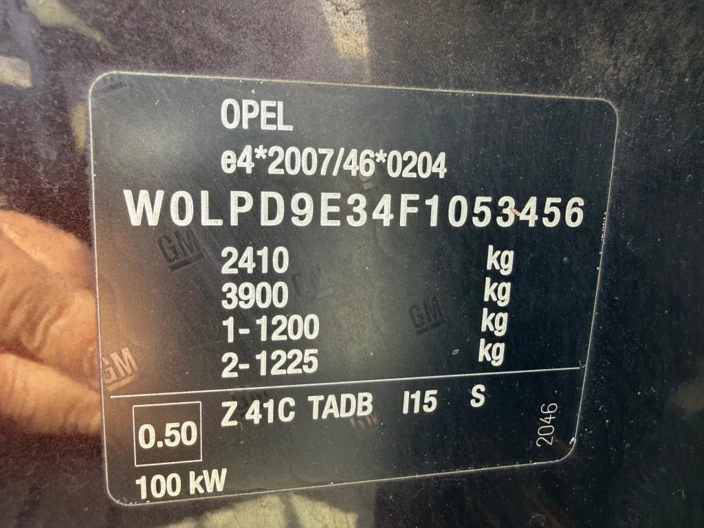 Hoofdafbeelding Opel Zafira