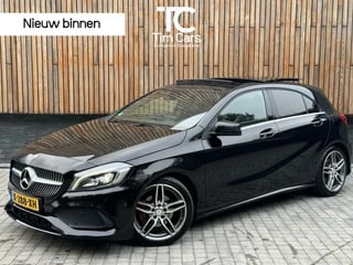 Mercedes A-klasse 200 AMG-styling Automaat | Panoramadak | Xenon verlichting | Stoelverwarming | Trekhaak | Schakelflippers | Achteruitrijcamera | Keyless start | Parkeersensoren voor en achter