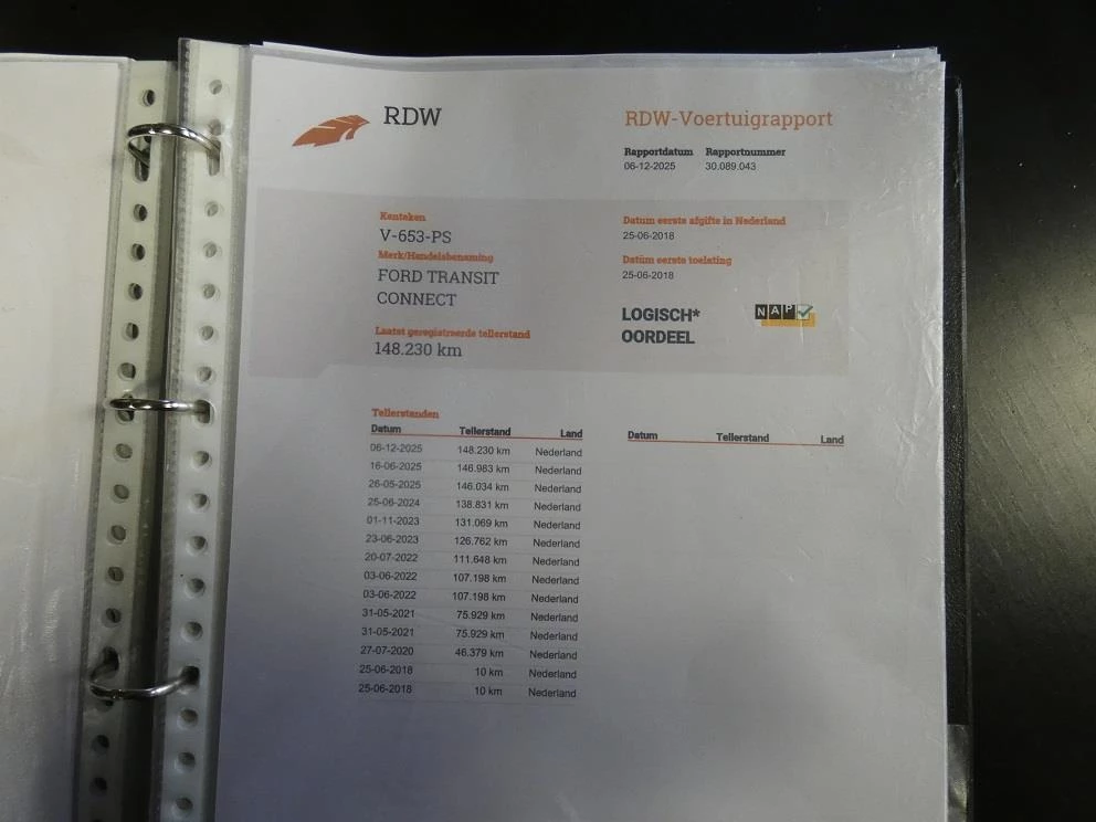 Hoofdafbeelding Ford Transit Connect