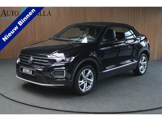 Volkswagen T-Roc Cabrio 1.5 TSI Navi Leer Virtual Standkach. 360 Camera PDC Stuurverwarming LED stoelverwarming Climate LM velgen Afneembaar trekhaak