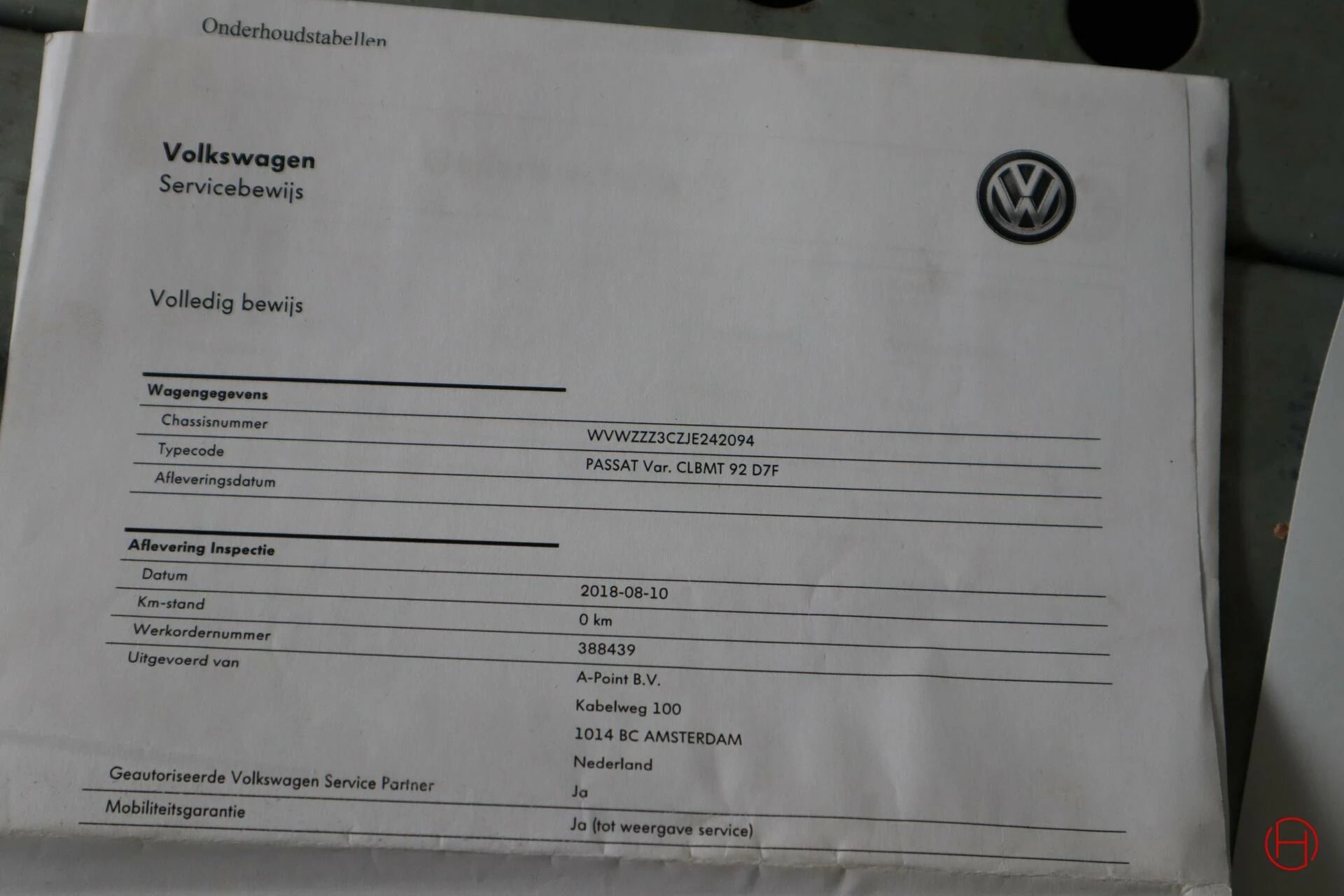 Hoofdafbeelding Volkswagen Passat