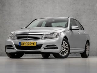 Mercedes-Benz C-Klasse 180 Elegance Sport 157Pk Automaat (NAVIGATIE, STOELVERWARMING, HOUT INLEG, PARKEERSENSOREN, SPORTSTOELEN, XENON, CRUISE CONTROL, CLIMATE CONTROL, NIEUWSTAAT)