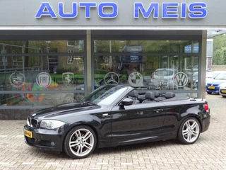 BMW 1 Serie 120I HIGH EXECUTIVE CABRIO M PAKKET LEER AIRCO ELECTRISCH DAK