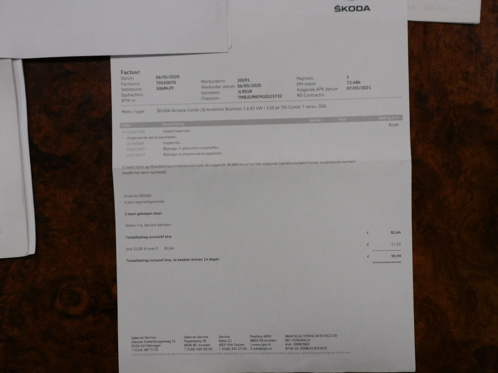 Hoofdafbeelding Škoda Octavia