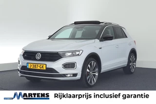 Volkswagen T-Roc 1.5 TSI 150pk DSG 2x R-Line Trekhaak Camera Keyless Beats Virtual Cockpit Navigatie Panoramadak